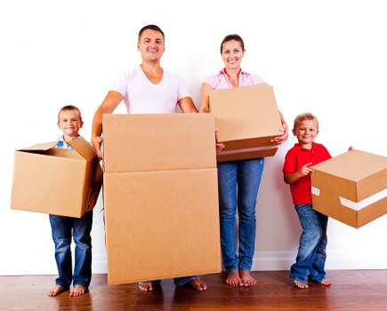 Local home removals team preparing a move in Maidavale