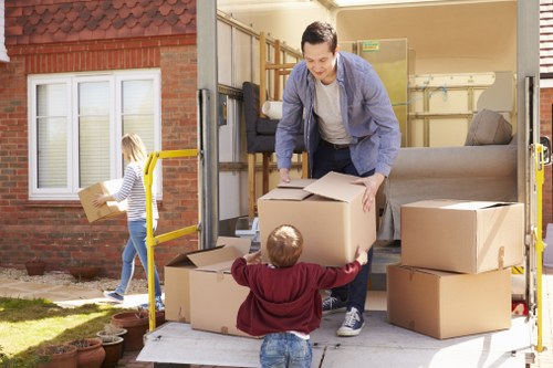 Professional house removals support for families and businesses in Maidavale