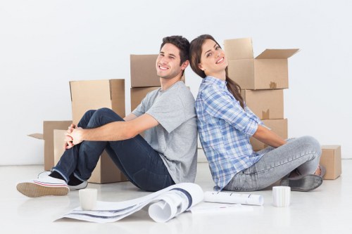 Local office removals service for businesses in Maidavale