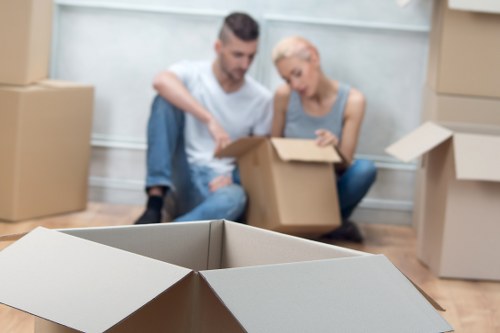 Bulky furniture collection for a flat with stair access in Maidavale