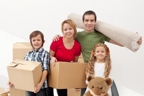 Local removals team supporting a home or office move in Maidavale