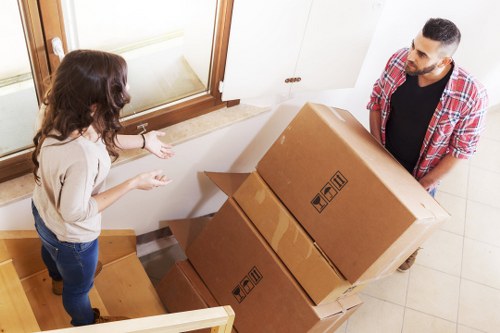 Checklist and moving preparation scene for Maidavale customers