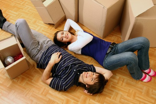 Coordinated office relocation process for a local Maidavale workplace