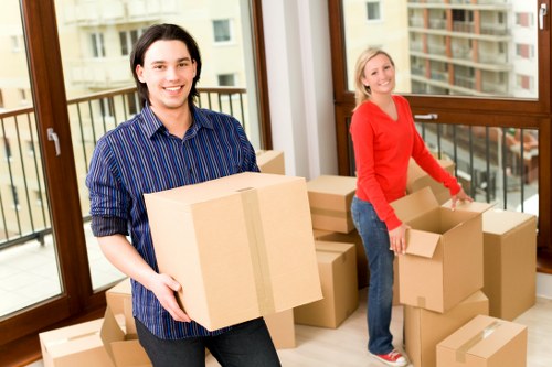 Confident and secure Maidavale Removals payments area with encrypted transactions