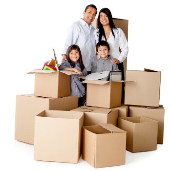 Unpacking service helping a Maidavale home become settled after moving
